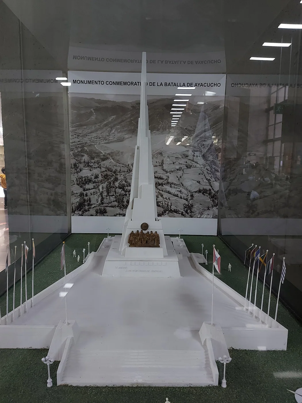 Commemorative monument to the Battle of Ayacucho