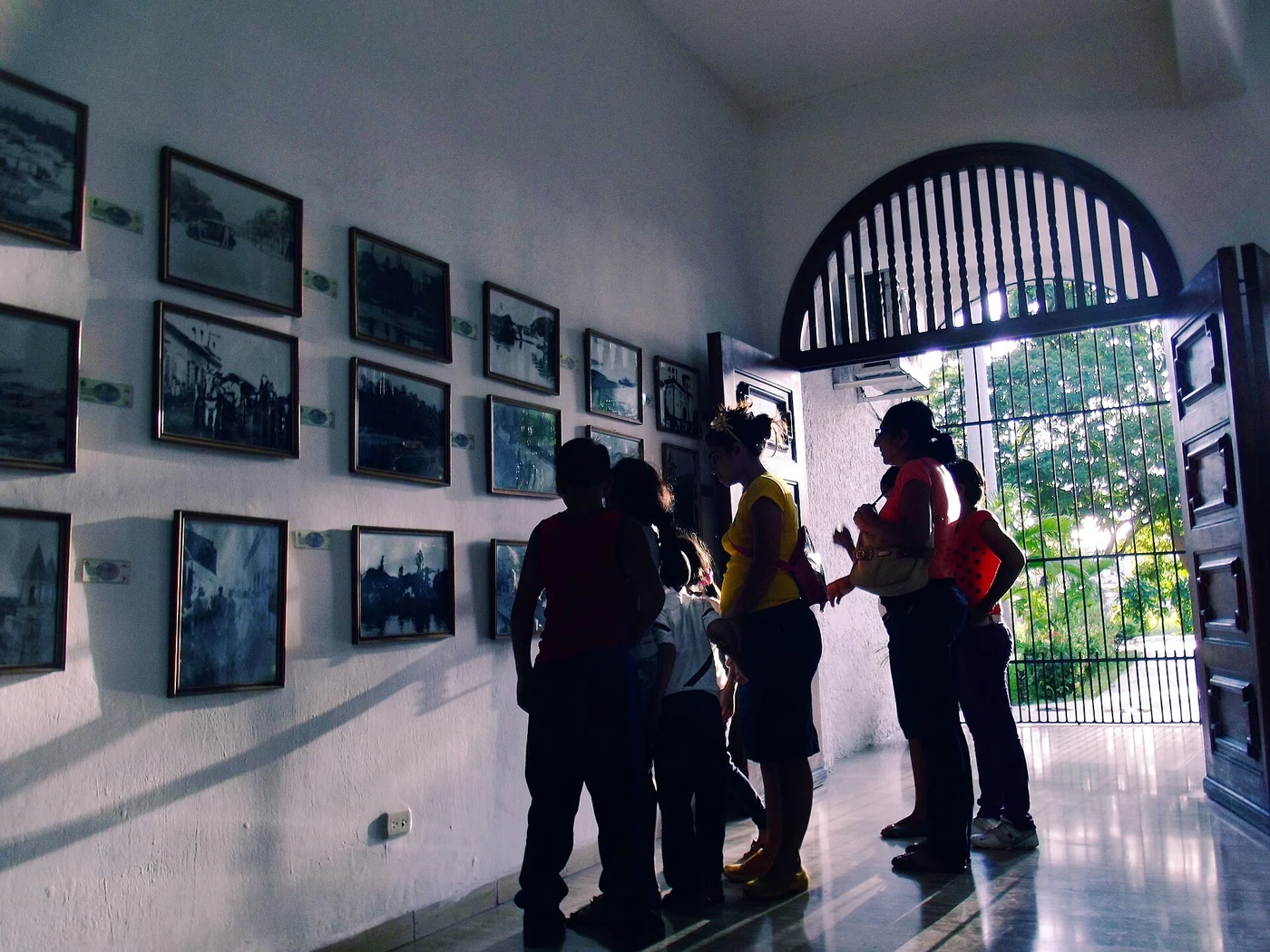 Interior of the Museo Antonio José de Sucre in Cumaná, Venezuela