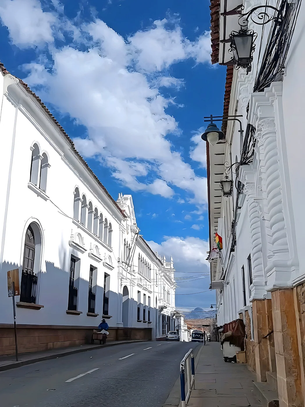 Street named for Sucre in Bolivia