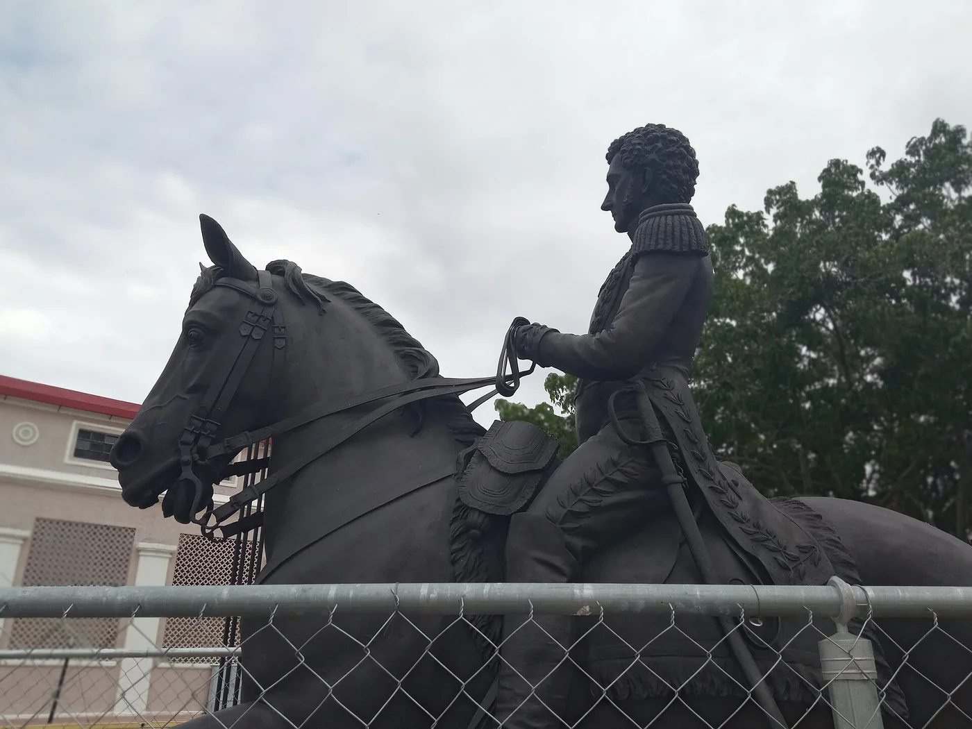 Equestrian statue of Antonio José de Sucre in Maracay, Venezuela