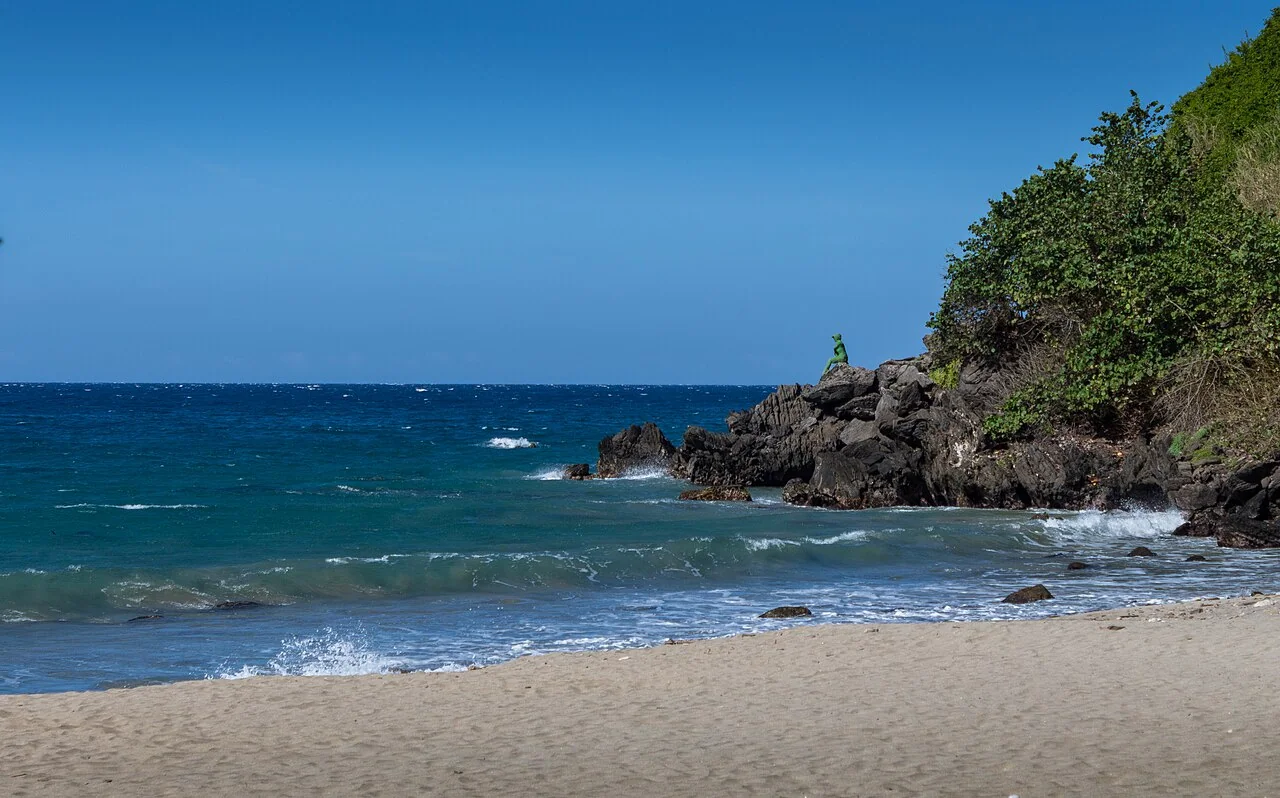 Playa Cañaveral in Vargas state, Venezuela.