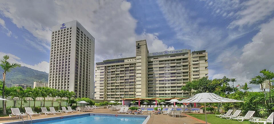 Español: Antiguo Hotel Hilton de la ciudad de Caracas, Venezuela
