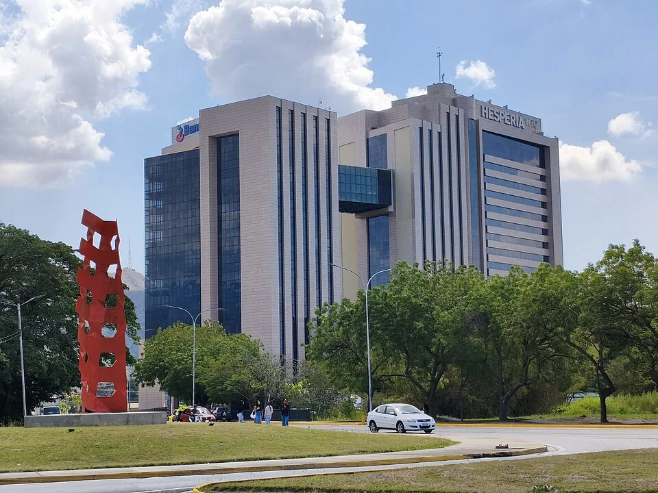 Español: Vista Oeste del Hesperia WTC de Valencia, Edo Carabobo, Venezuela en Febrero del 2026