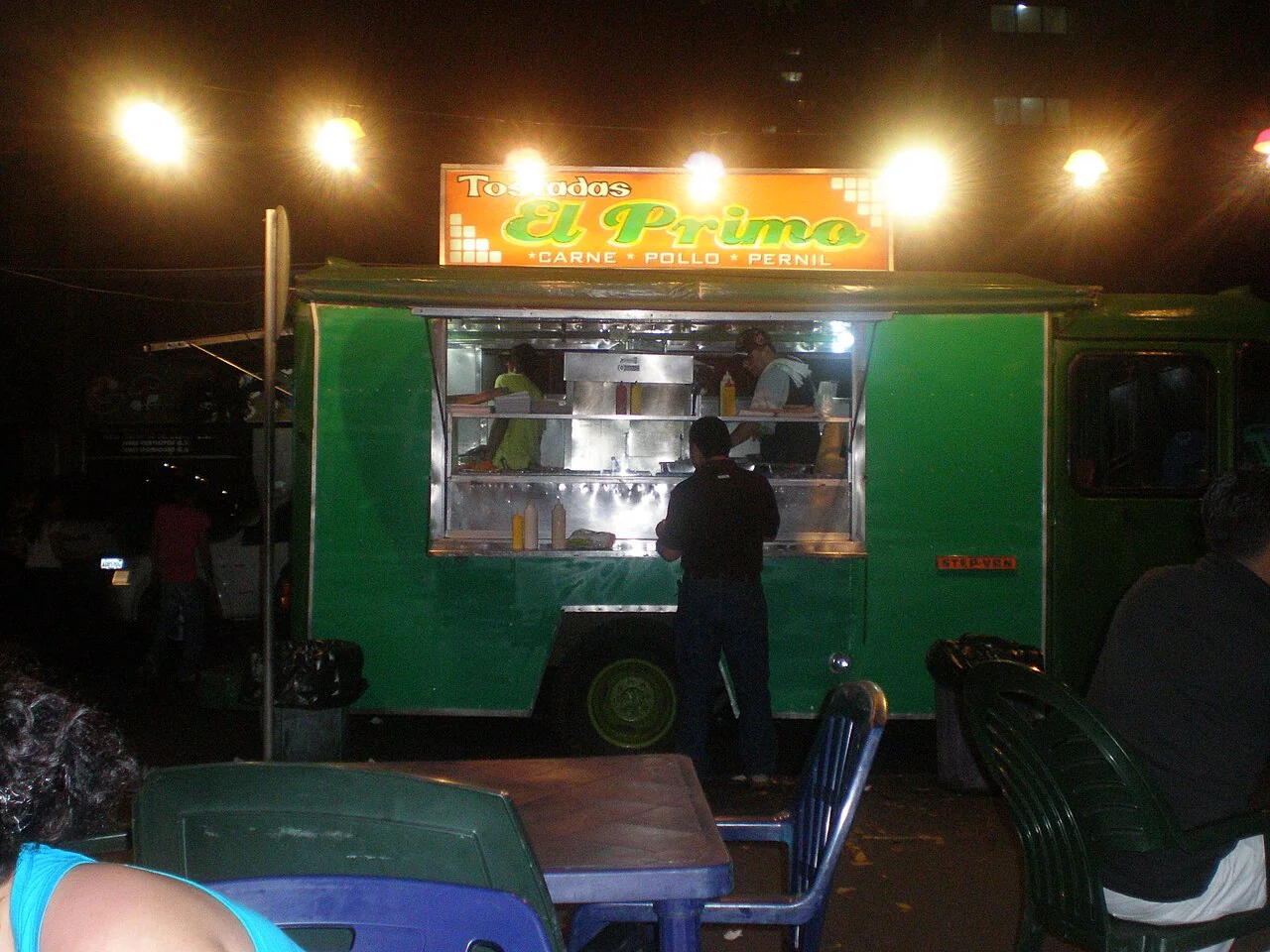 A Valencia food stand illustrates why a household budget should use current, itemized local quotes rather than a single national figure.