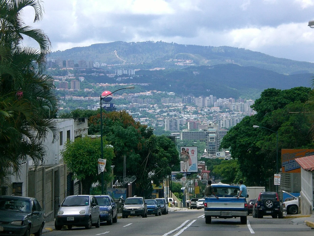 Caracas viewed from Mariperez