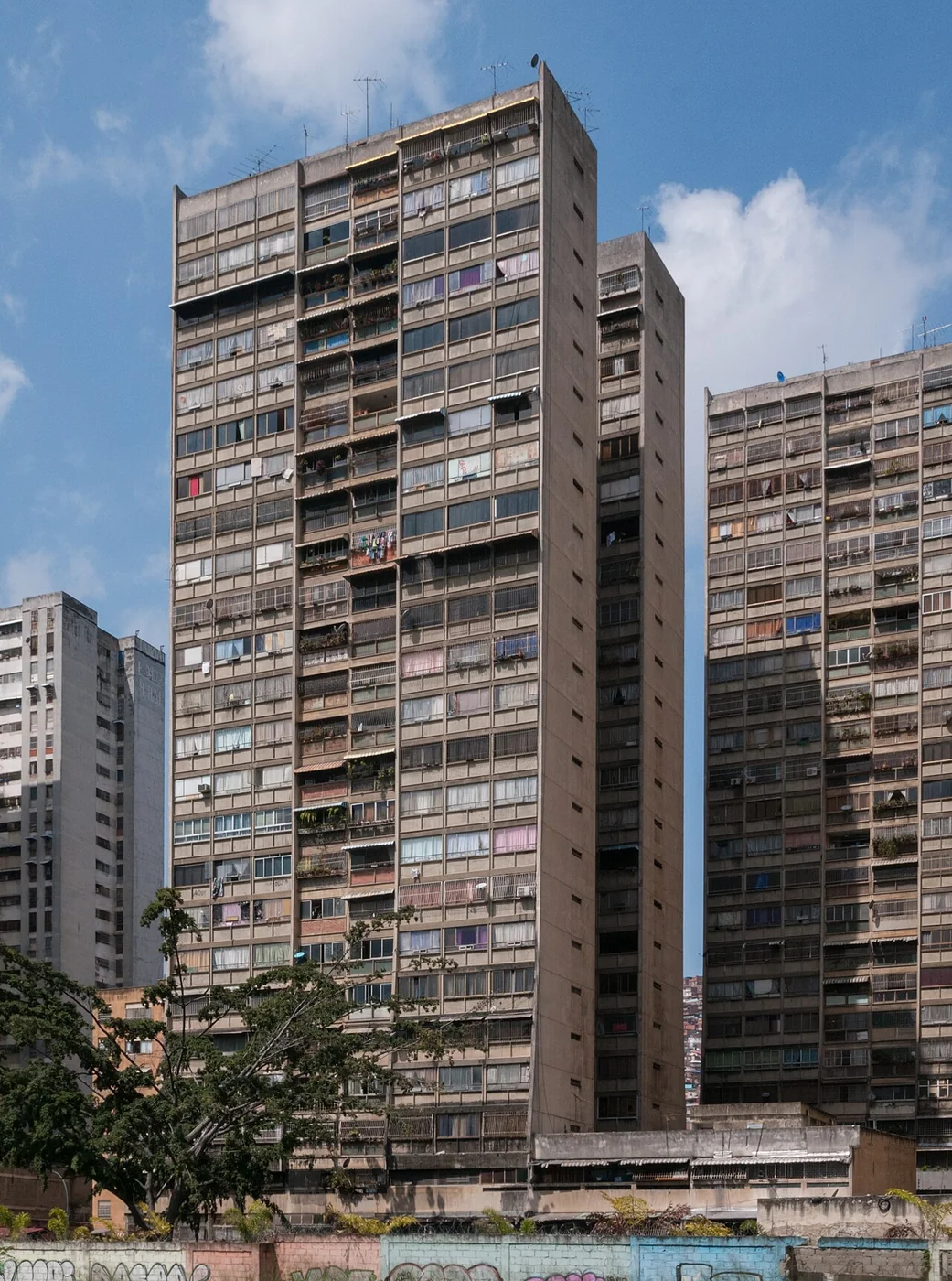 Residential buildings in Caracas