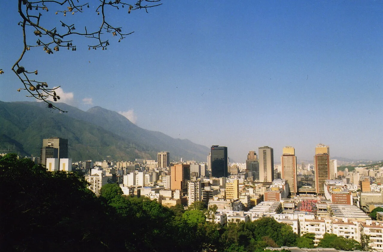 Caracas seen from El Calvario