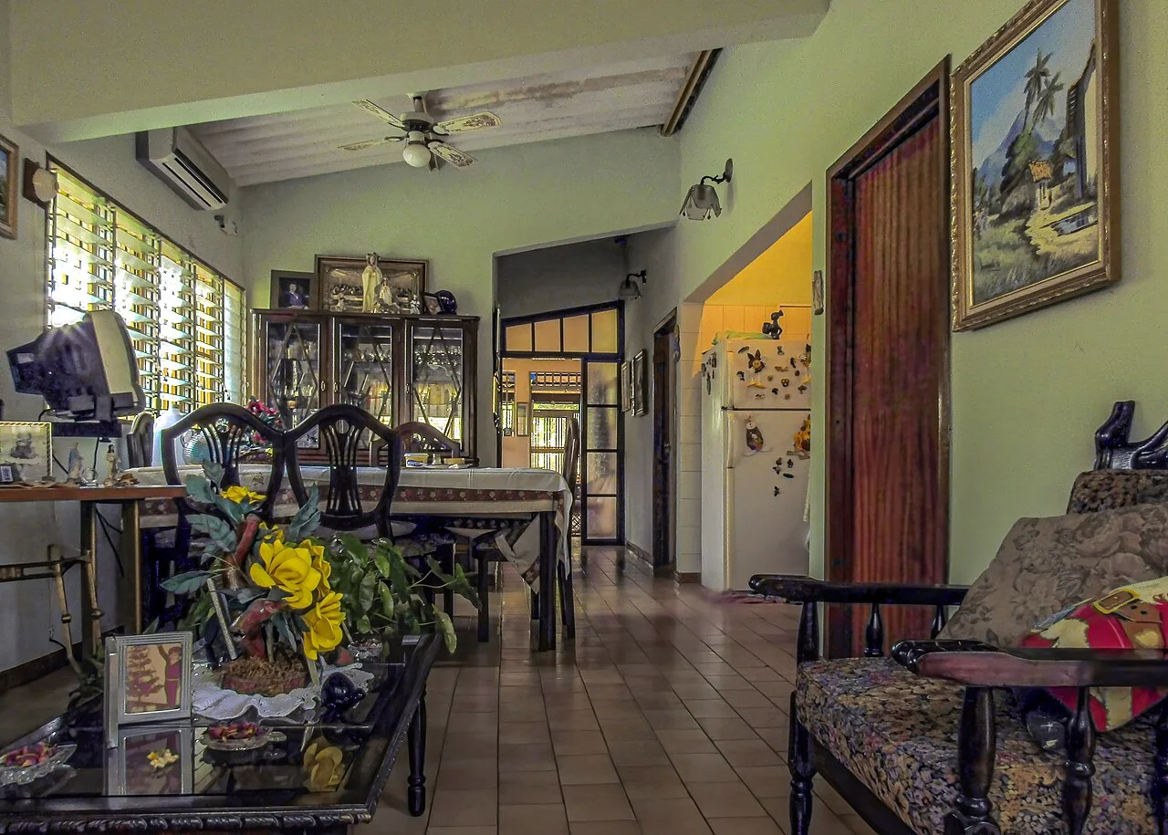 Español: Interior de casa Venezuela