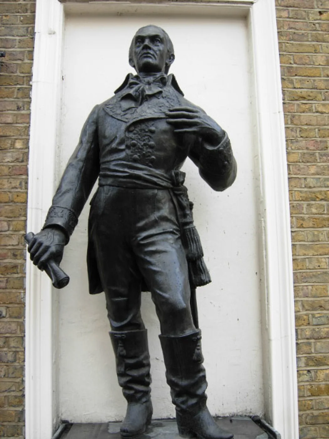 Francisco de Miranda statue in London