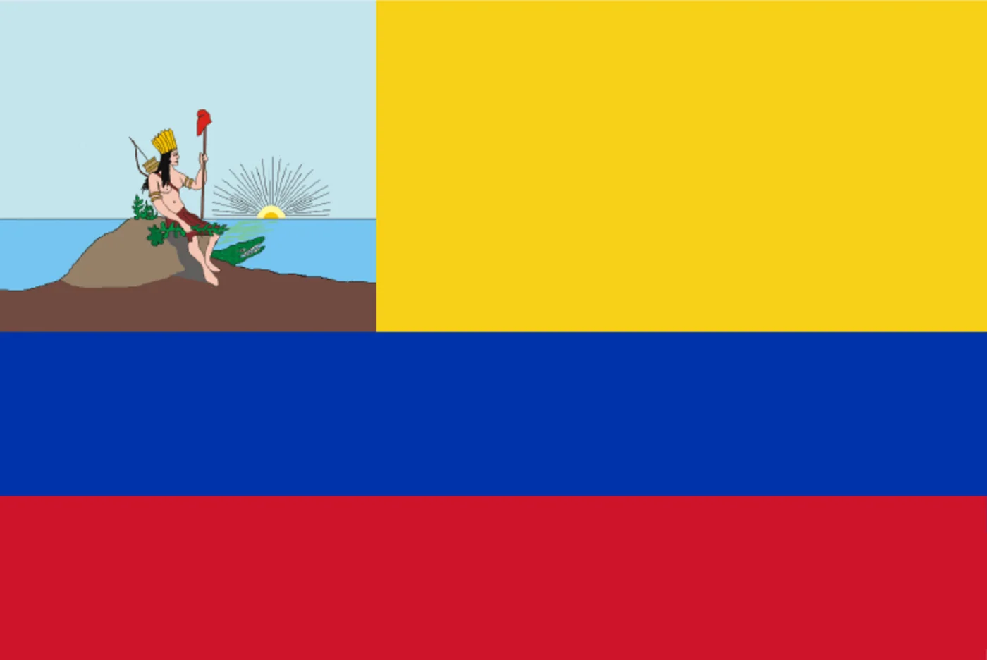 Reconstruction of Venezuela’s 1811 flag