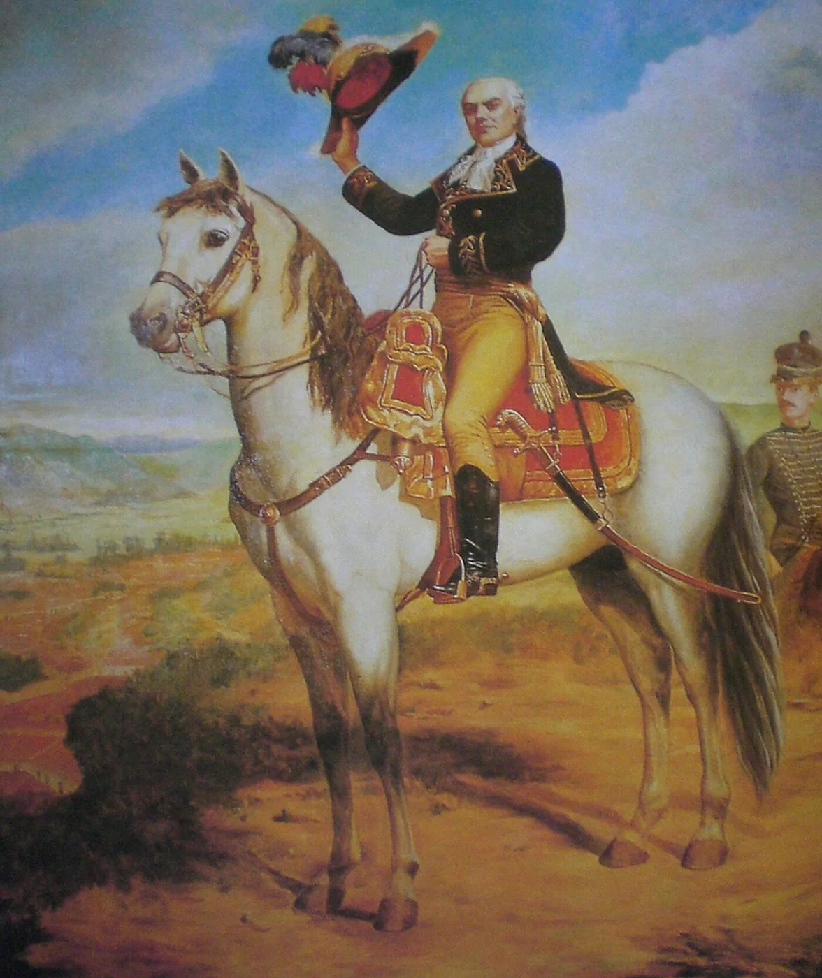 Portrait of Francisco de Miranda by Emilio Jacinto Mauri