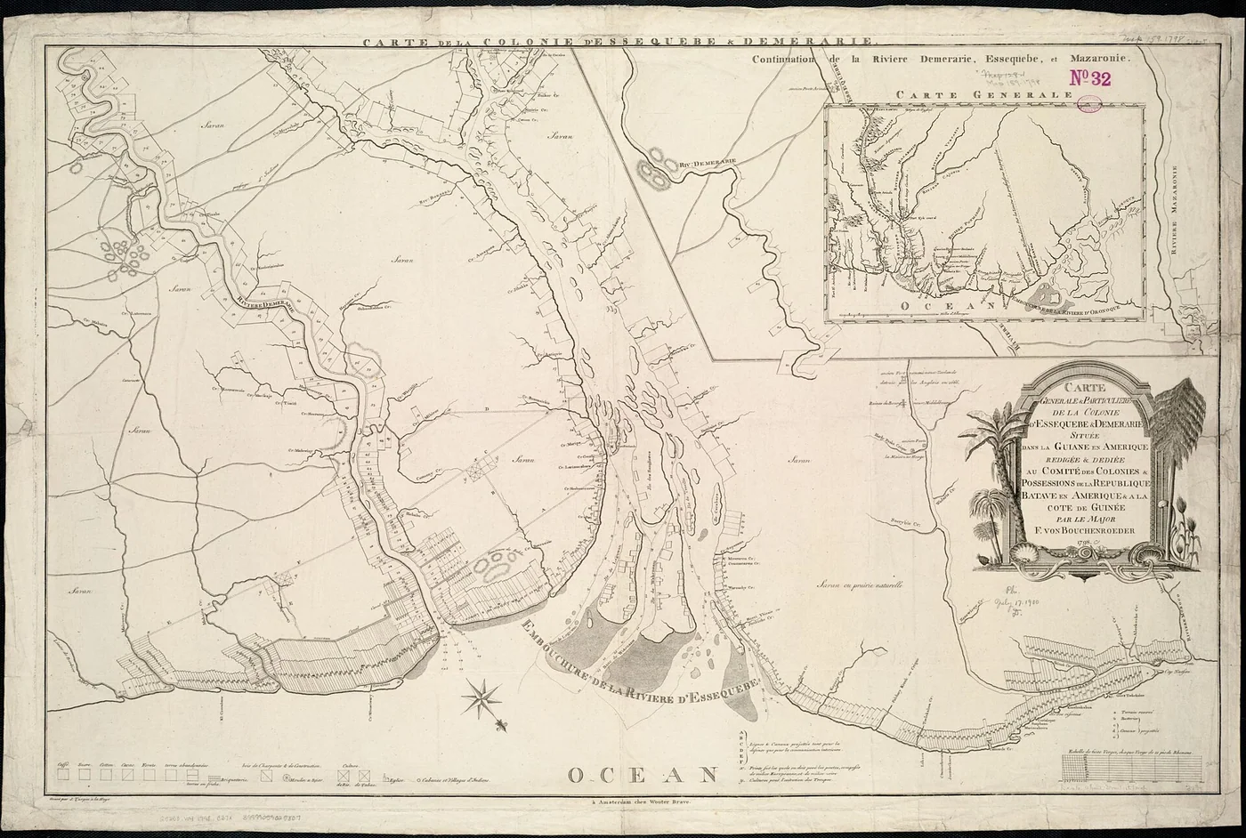 1846 map detail naming Venezuela, British Guiana, the Essequibo and Cuyuni; used here as historical cartographic context.