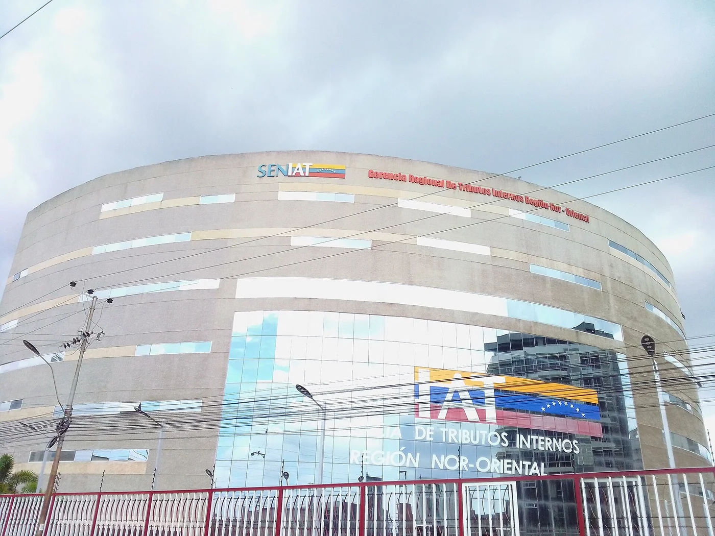 SENIAT regional tax office in Lechería, Anzoátegui
