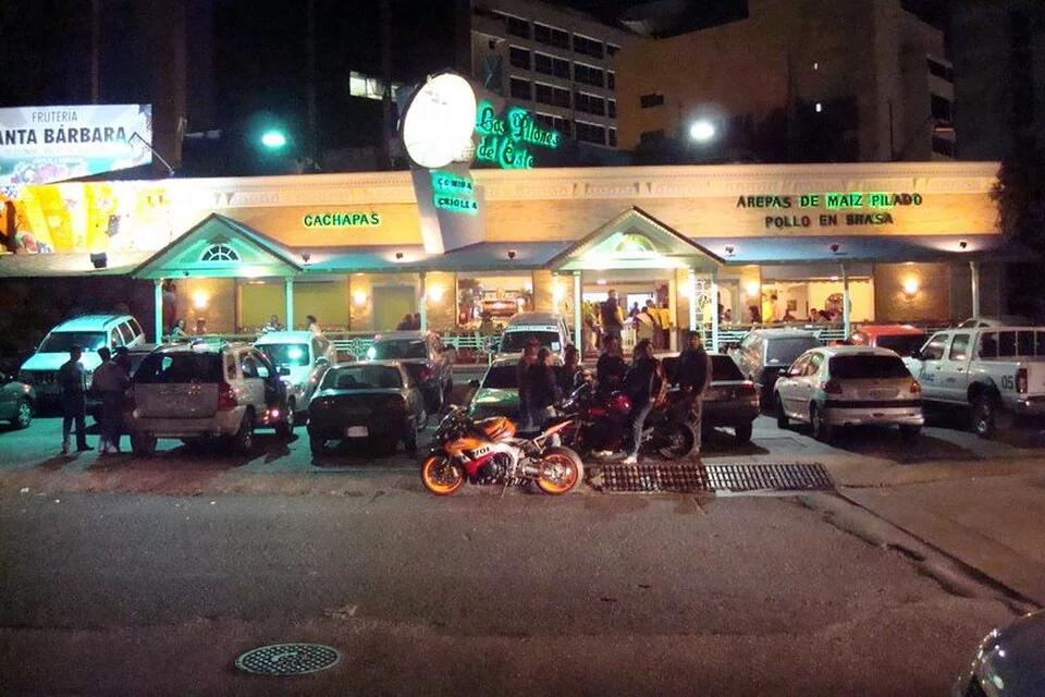Arepa restaurant in Las Mercedes, Caracas