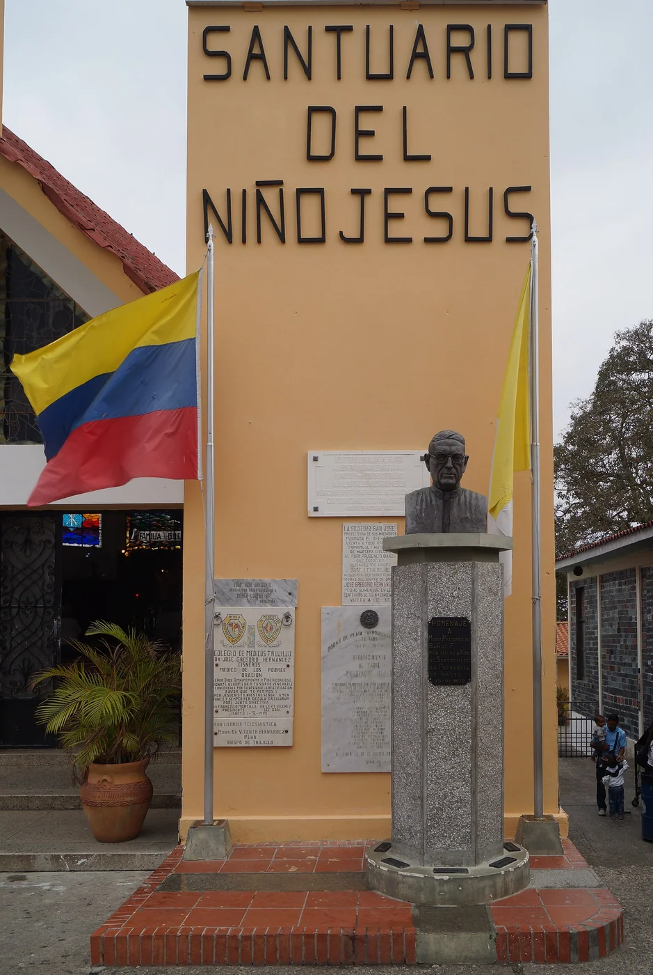 Santuario del Niño Jesús, the Isnotú sanctuary associated with José Gregorio Hernández’s birthplace.
