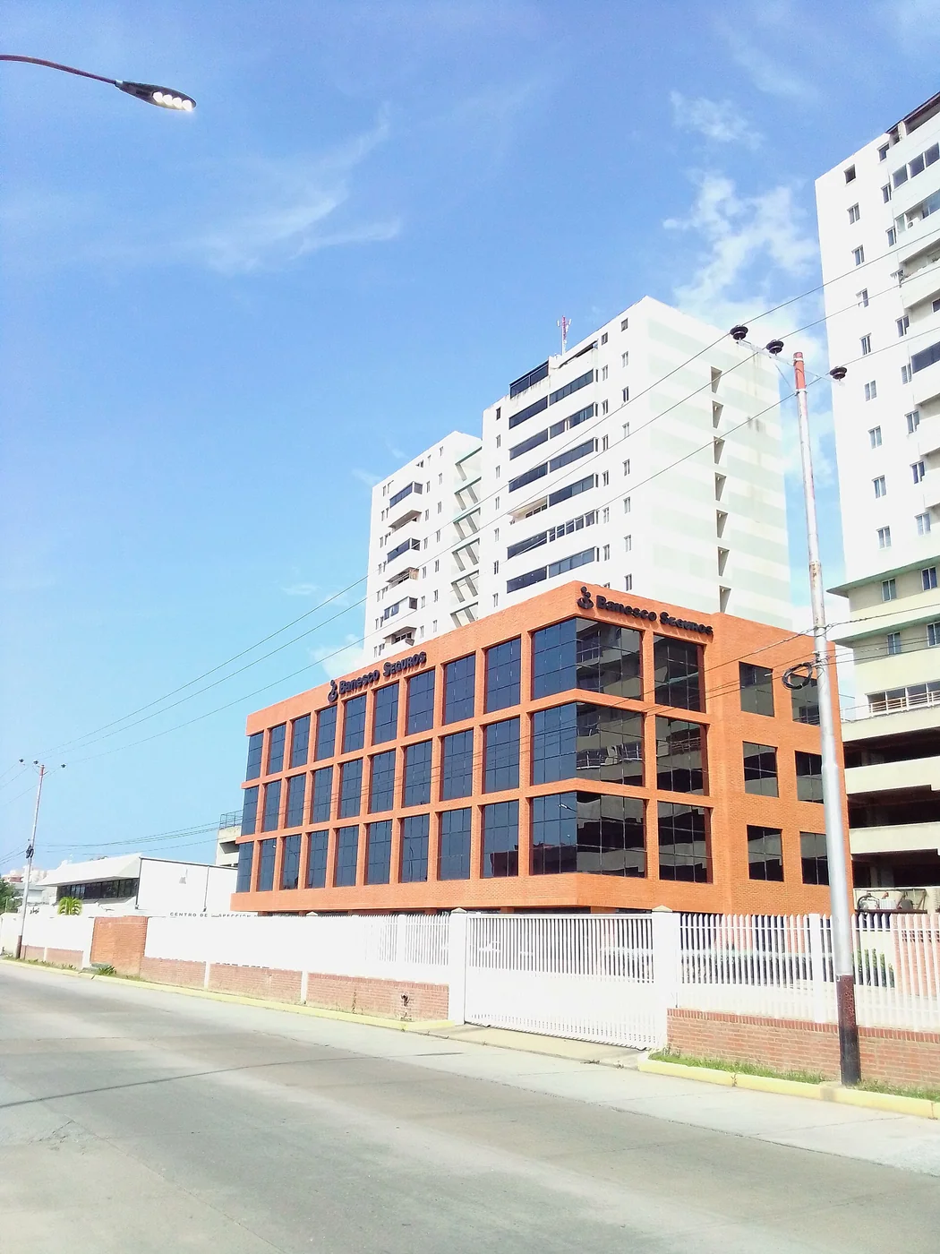 Banesco Seguros building in Lechería, Anzoátegui, Venezuela.