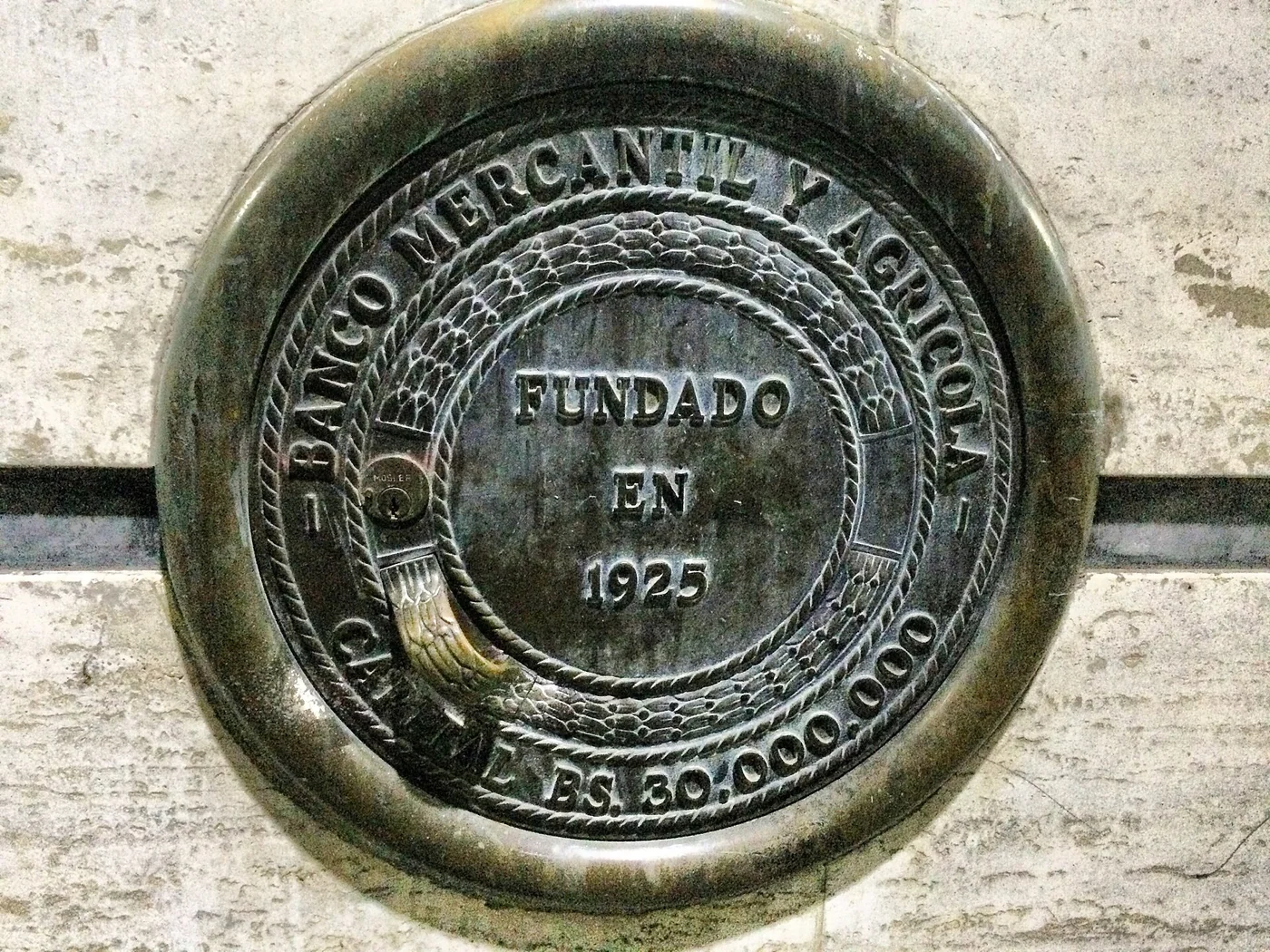 Banco Mercantil y Agrícola building in Sabana Grande, Caracas.