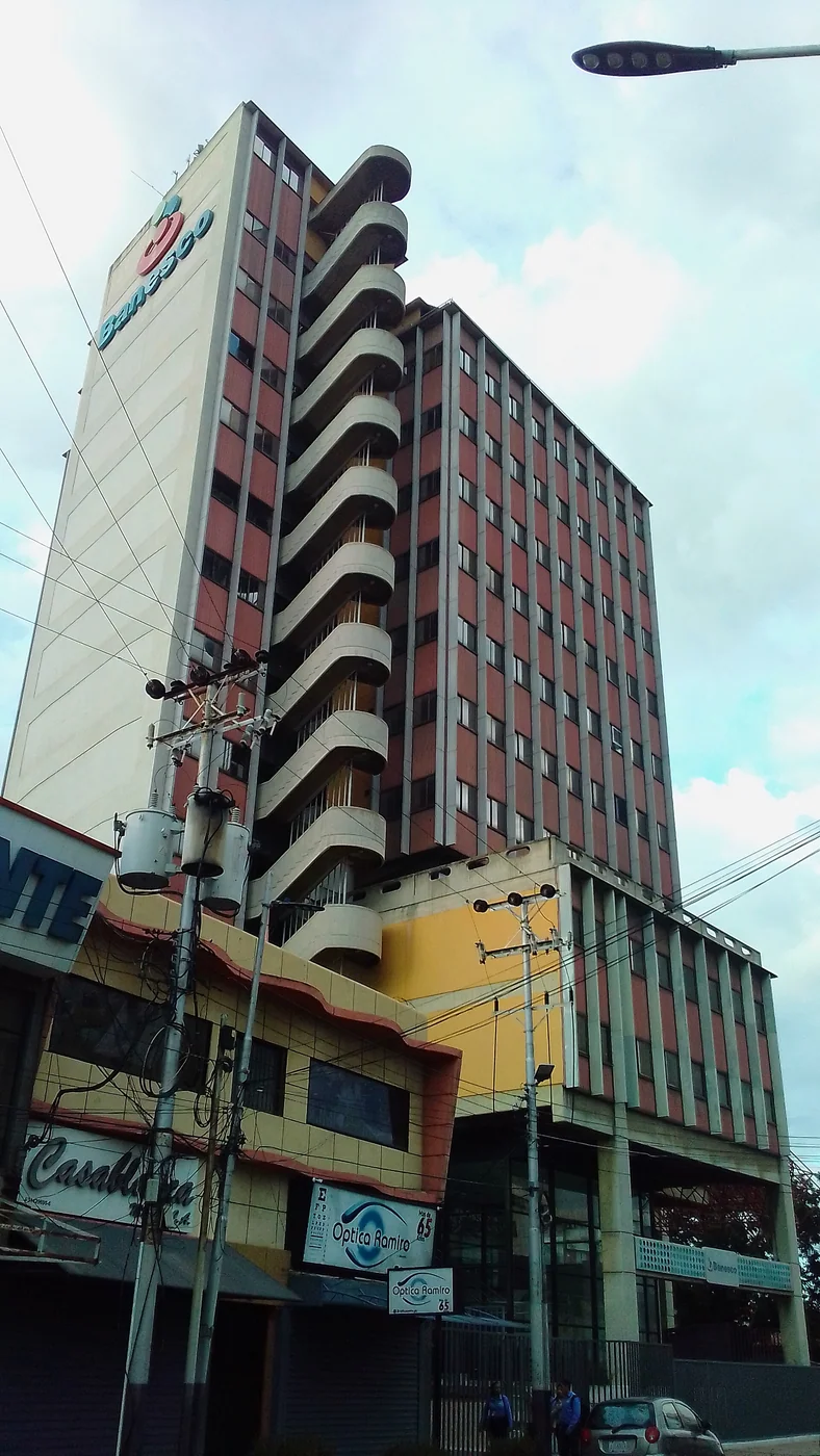 Another view of a Banesco tower in Puerto La Cruz, Venezuela.