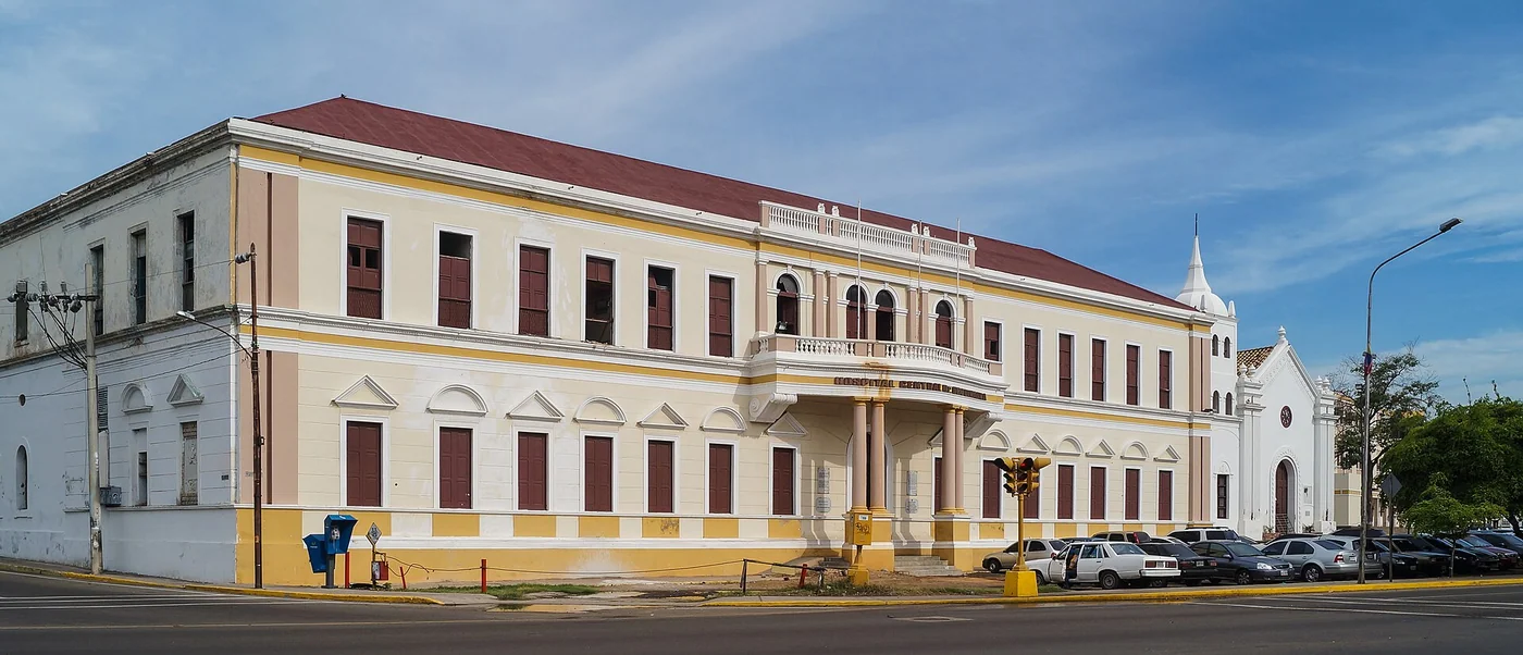 Historic Hospital Central Doctor Urquinaona in Maracaibo, Venezuela