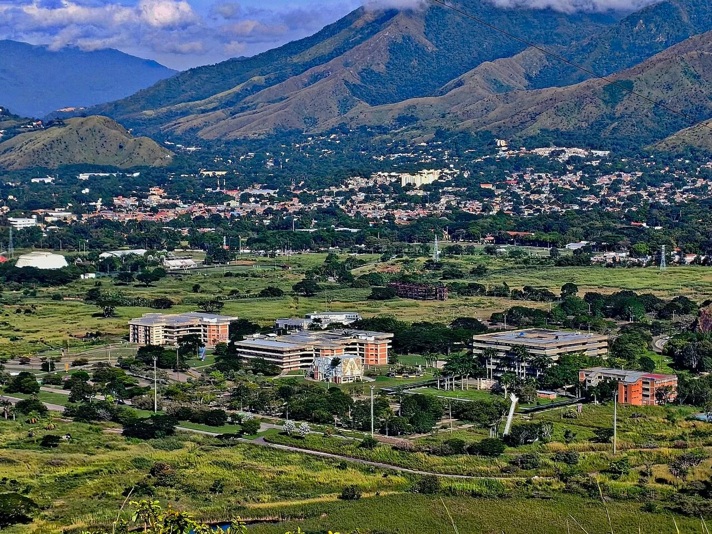 Ciudad Universitaria of the Universidad de Carabobo in 2025, at Bárbula.