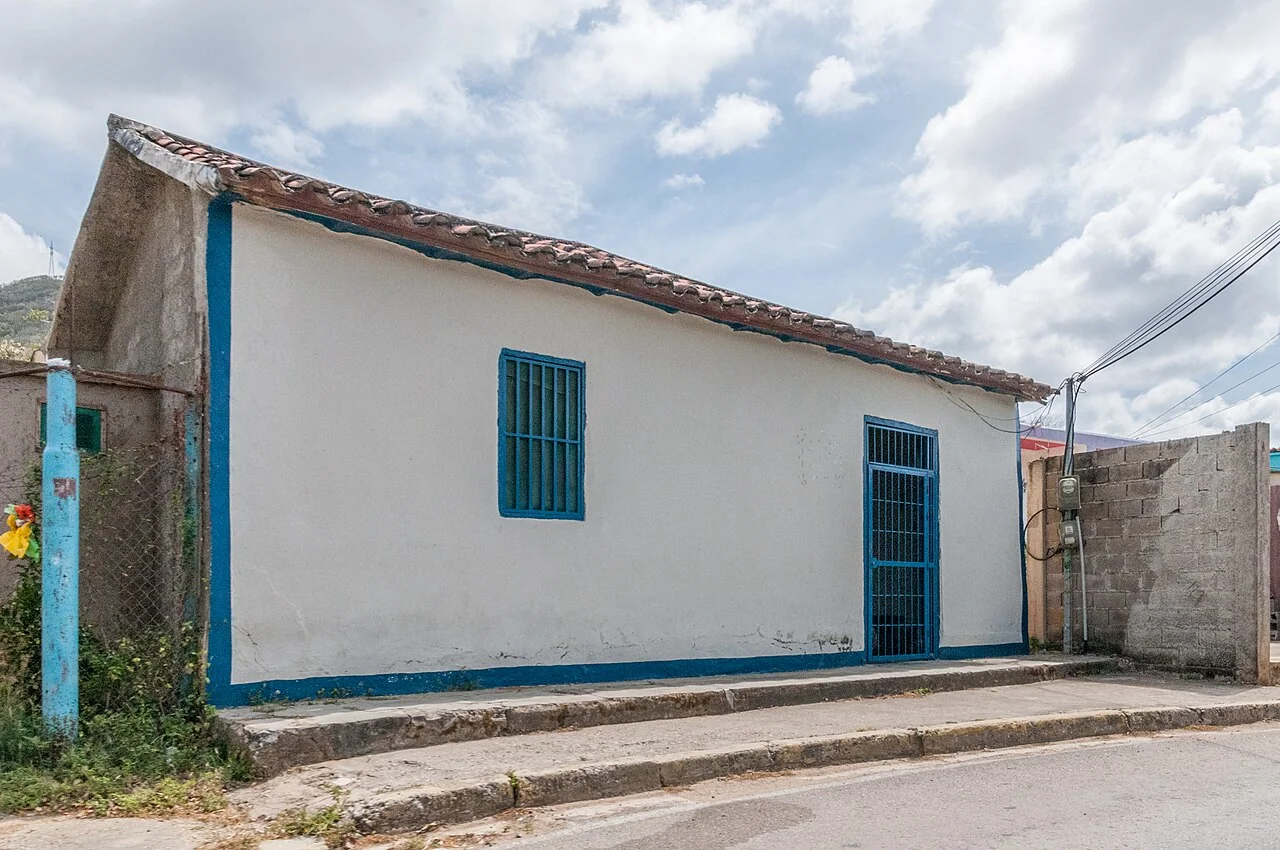 Typical house in Nueva Esparta, Venezuela.