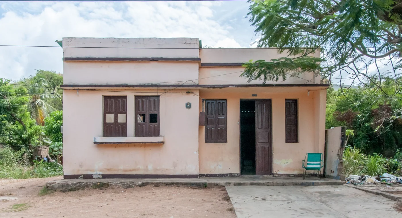 Typical house in Nueva Esparta, Venezuela.