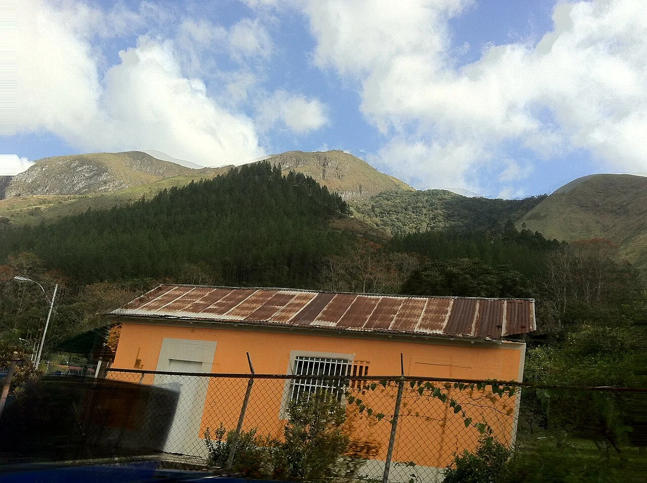 Rural construction in Caripe, Monagas, Venezuela.