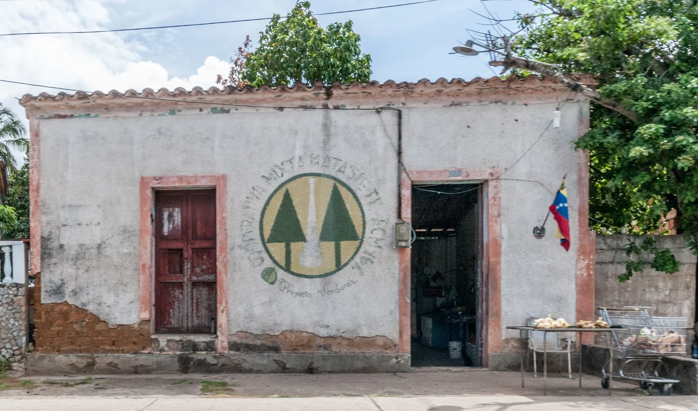 Typical house in Nueva Esparta, Venezuela.