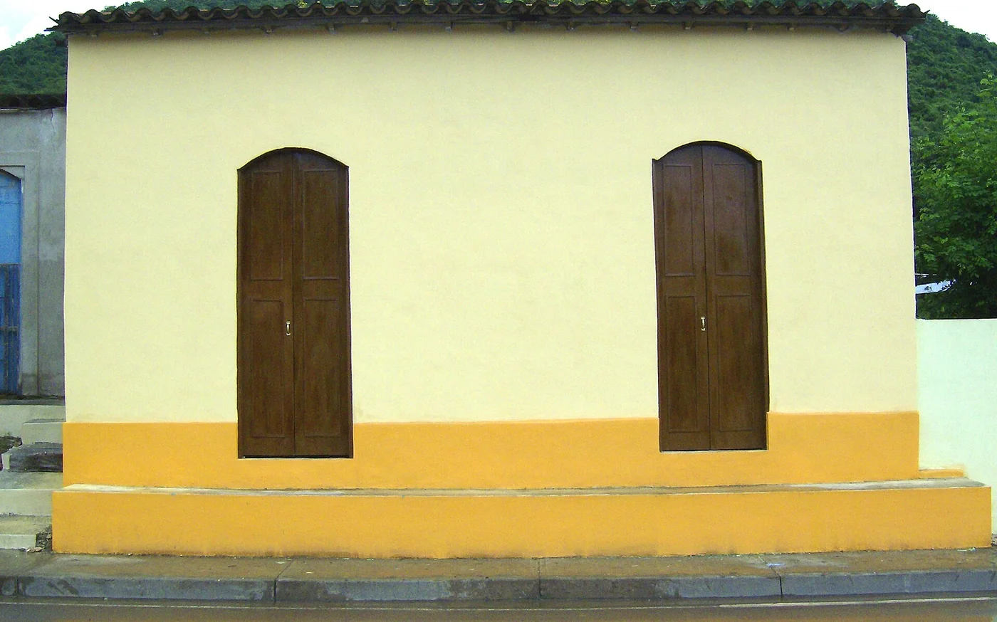 Spanish-colonial-era house in Margarita Island, Venezuela.