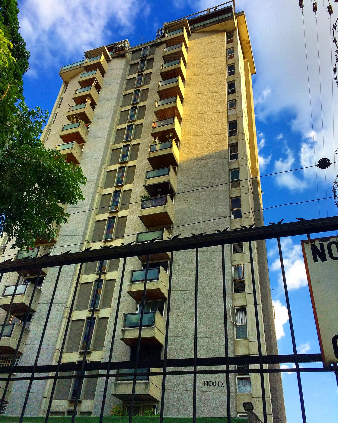 Ricalex Building in the Los Caobos neighborhood of Caracas.