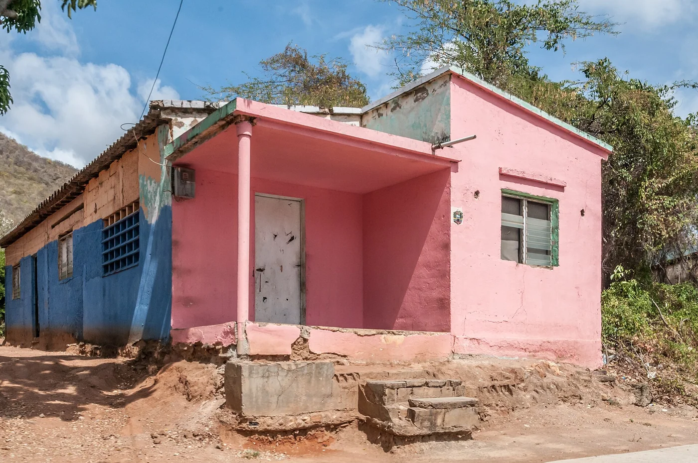 Typical house in Nueva Esparta, Venezuela.
