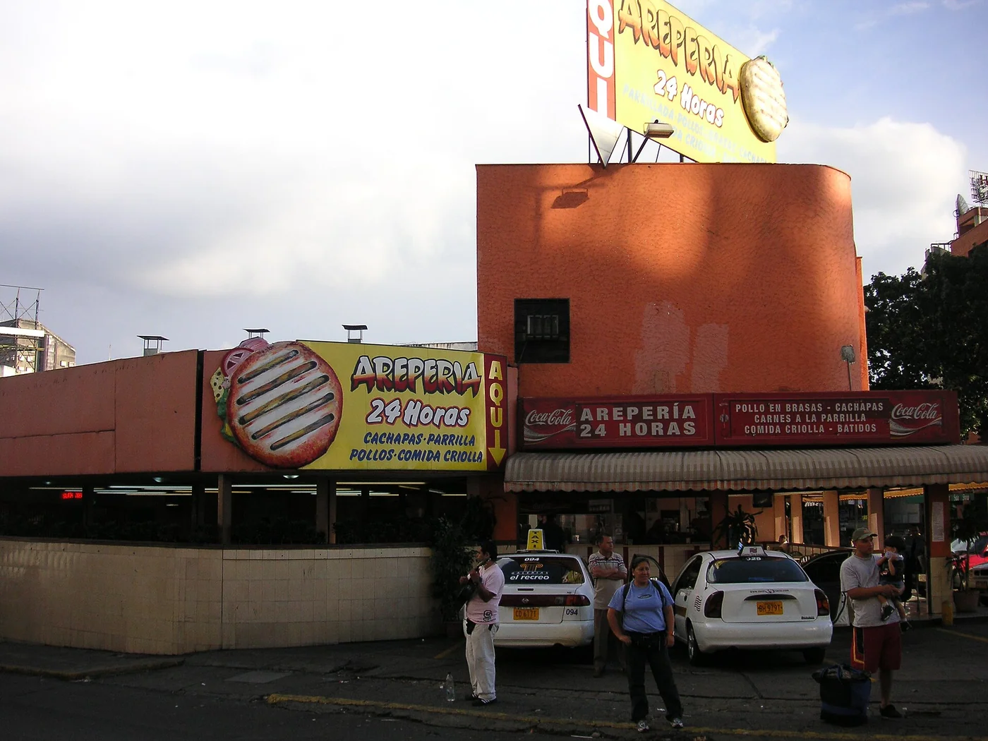 Apreperia restaurant frontage on Avenida Casanova in Caracas