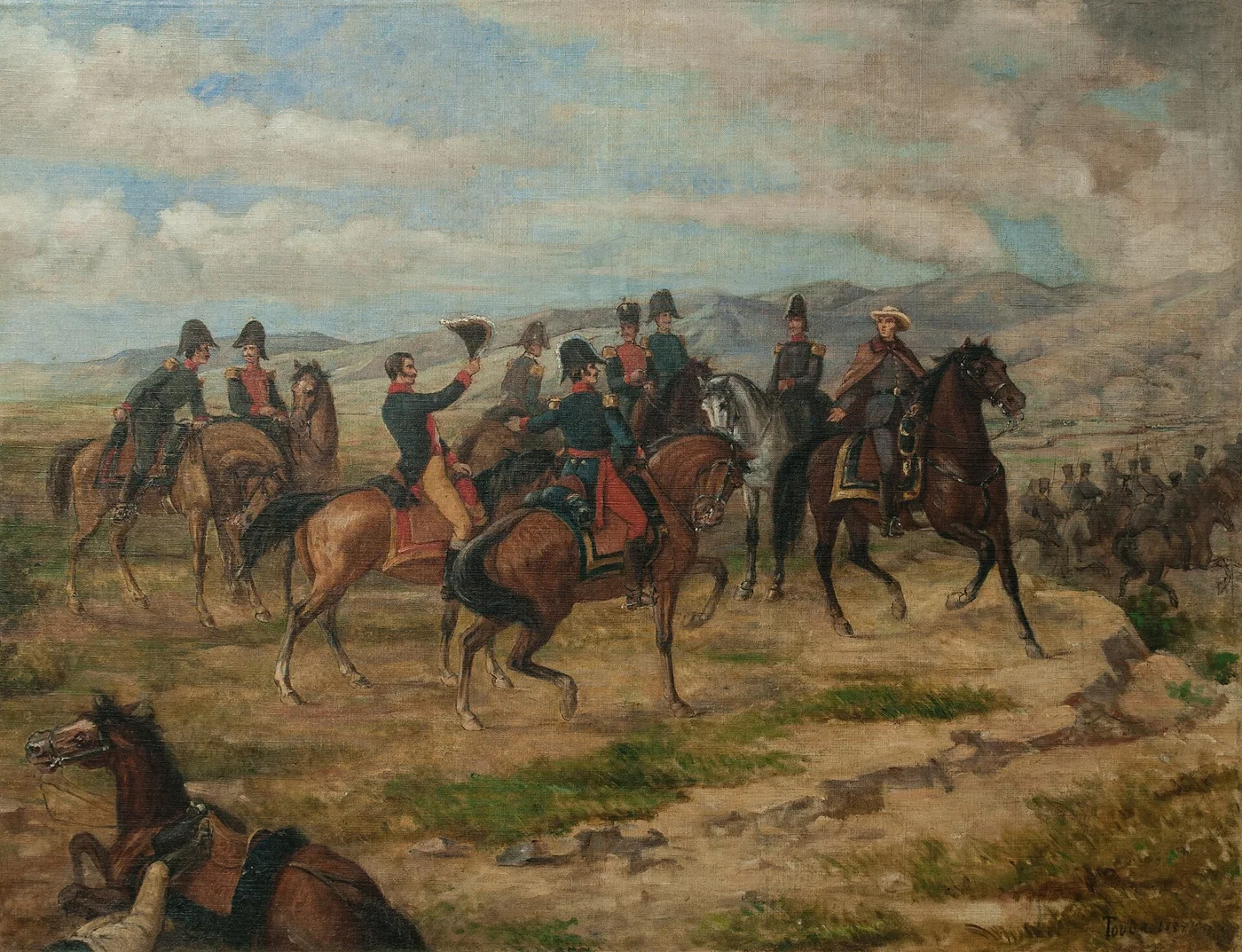 File:Boceto para la Batalla de Carabobo by Martín Tovar y Tovar.jpg