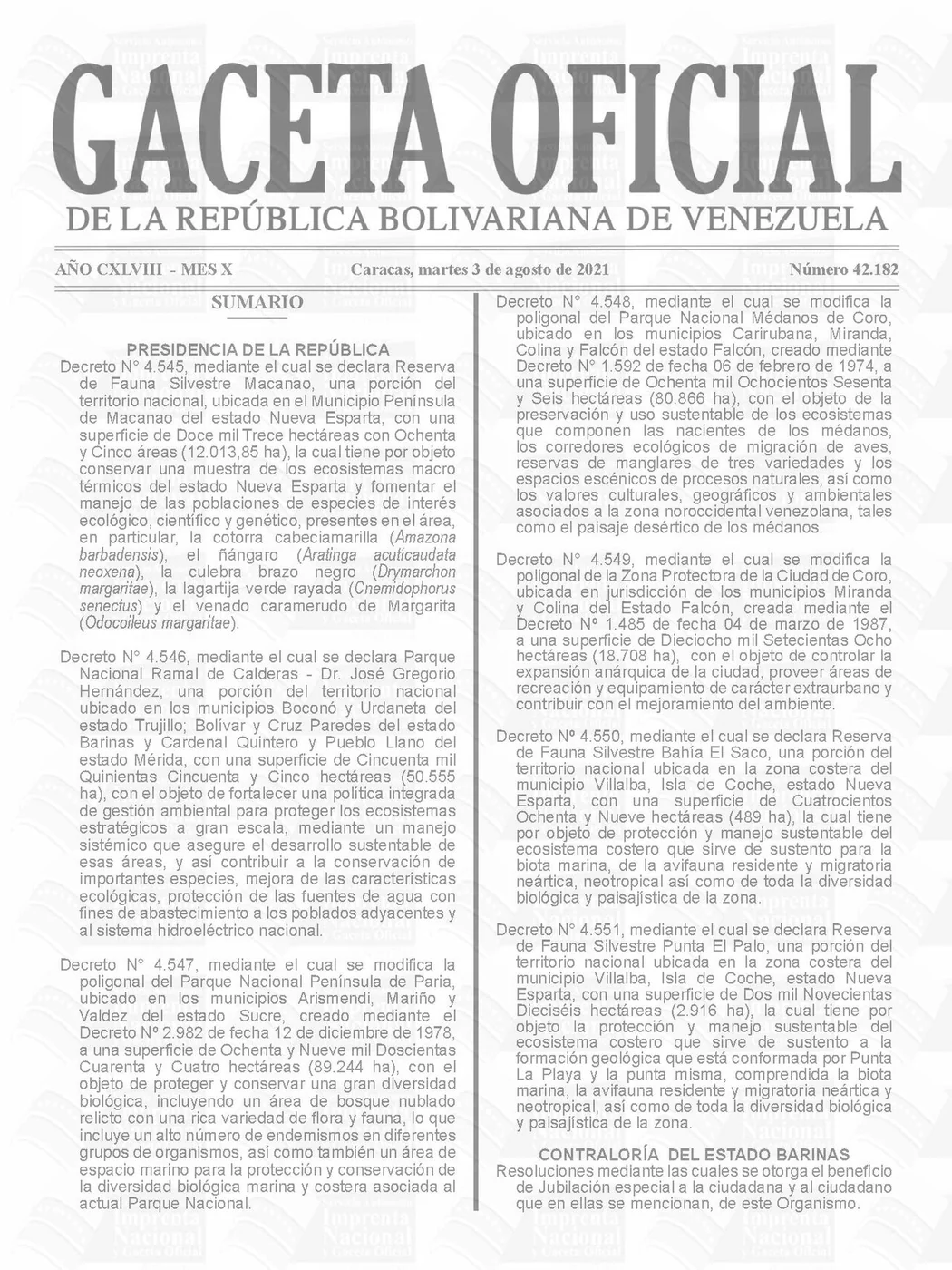 Gaceta Oficial de Venezuela