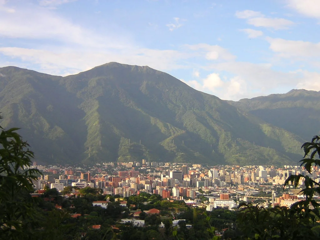 Urban neighborhood buildings in Altamira and La Castellana, Caracas.