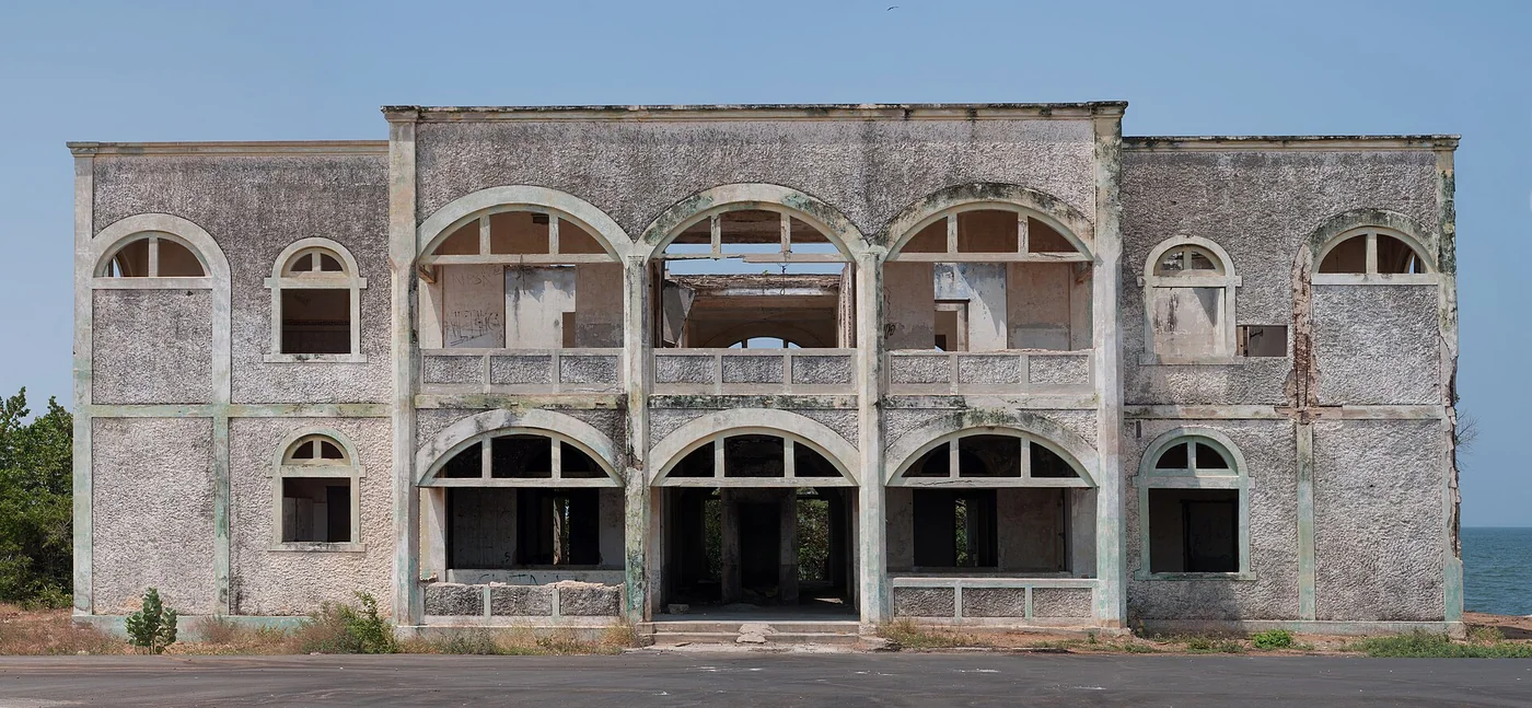 Abandoned house in the Ports of Altagracia, Venezuela.