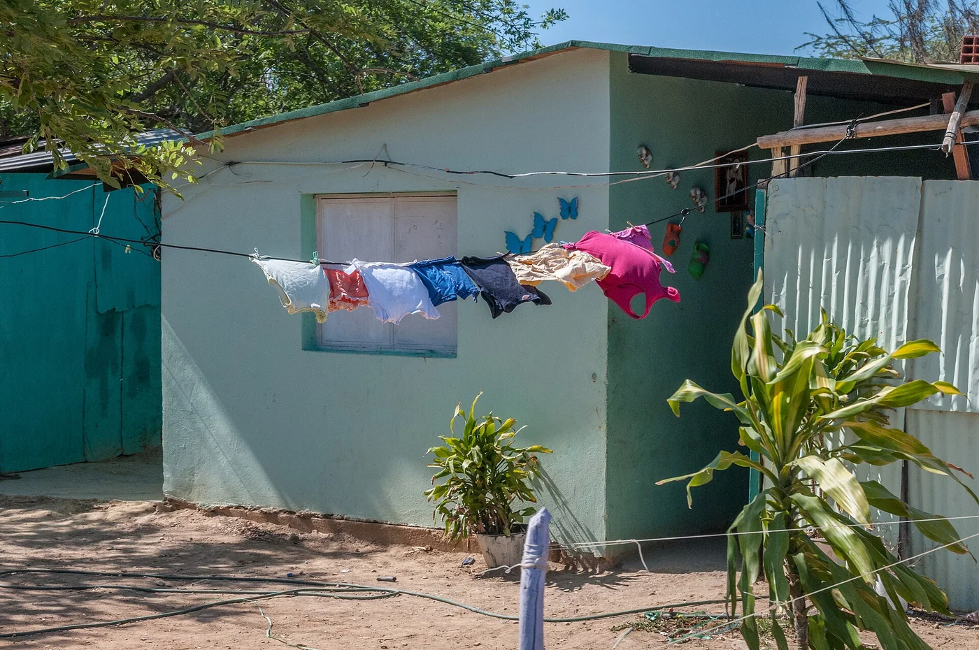 Residential house on Isla Margarita, Venezuela.