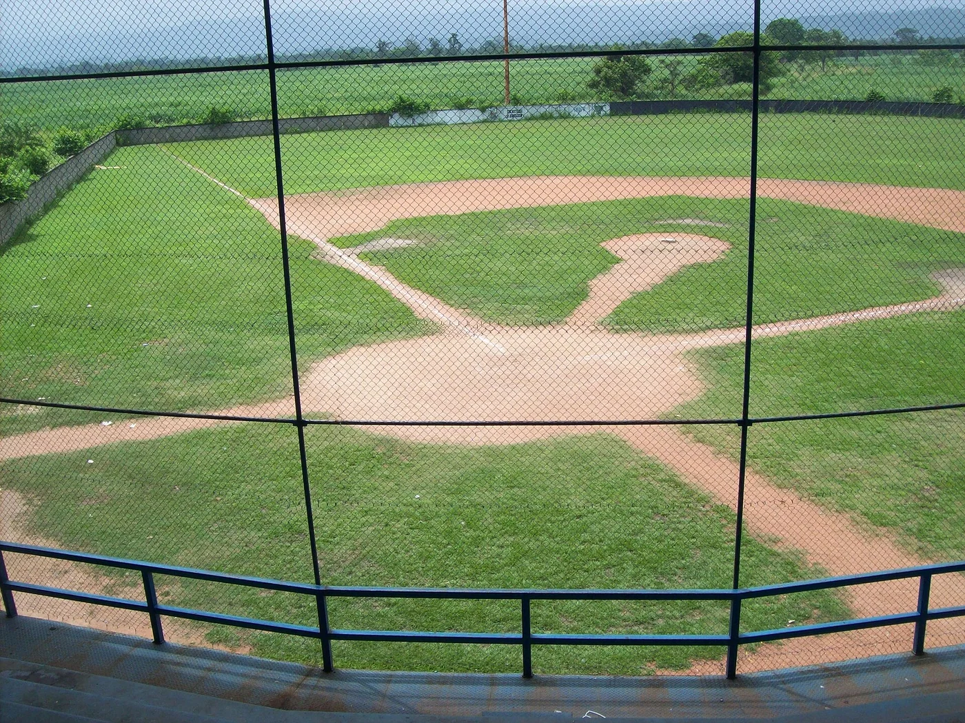 Estrellas de Veroes baseball stadium in Farriar, Yaracuy, Venezuela