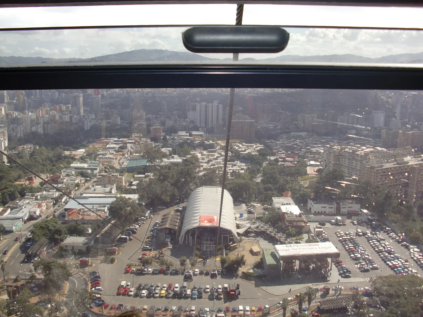 A second view of the Warairarepano cable car