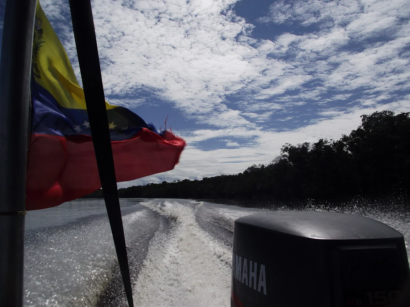 Boat journey on the Orinoco