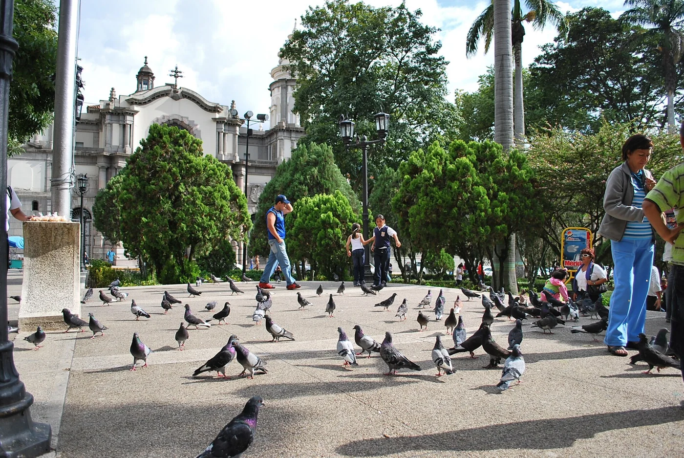 Plaza Bolívar in Mérida, Venezuela.