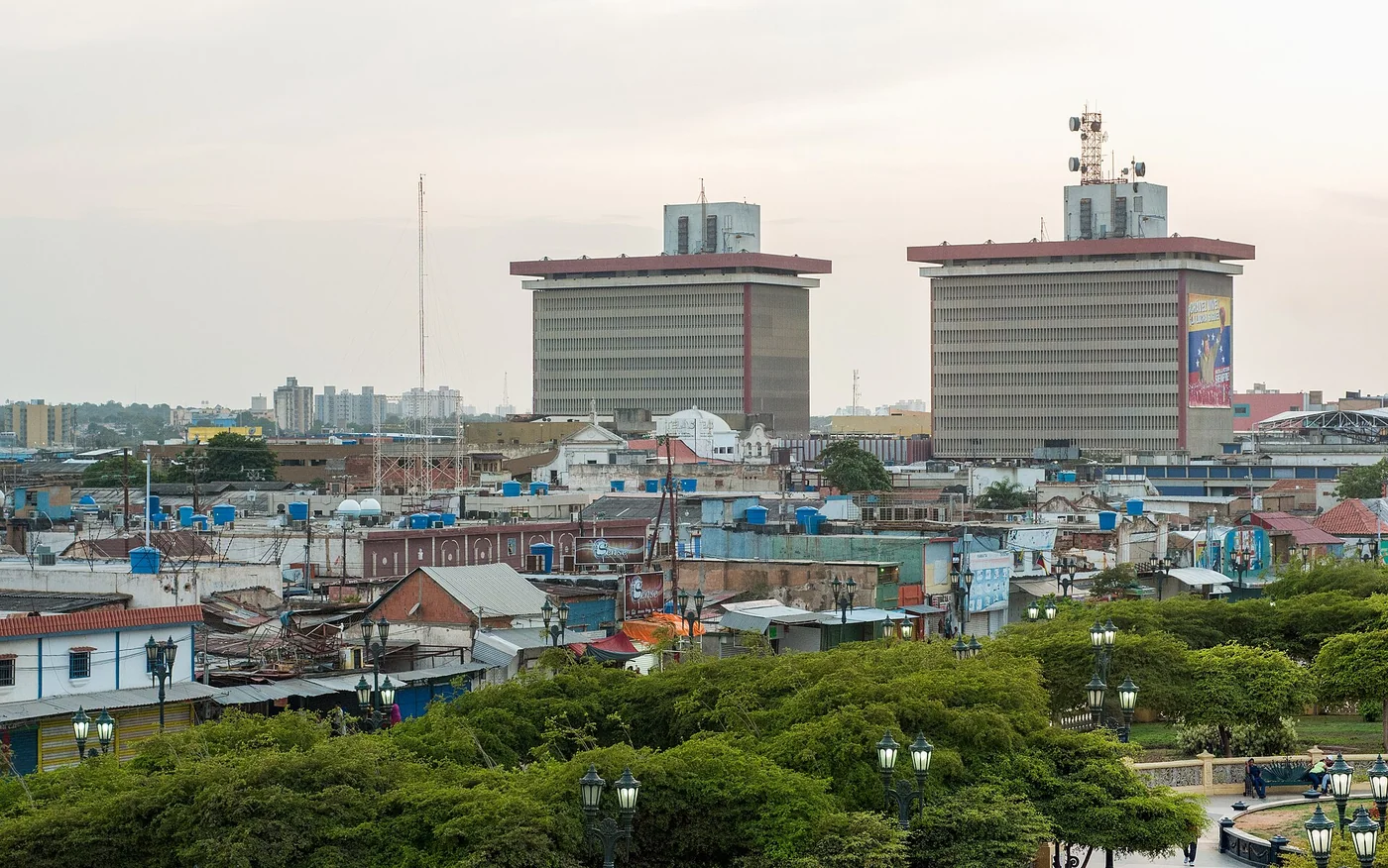 PDVSA towers in downtown Maracaibo