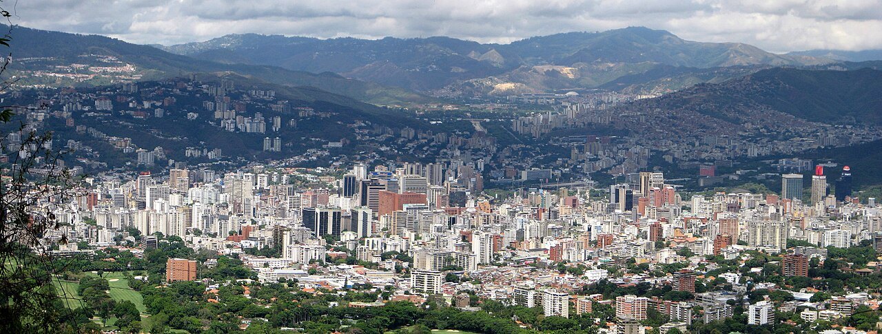 Caracas and the Capital District, seen from Mount Ávila.